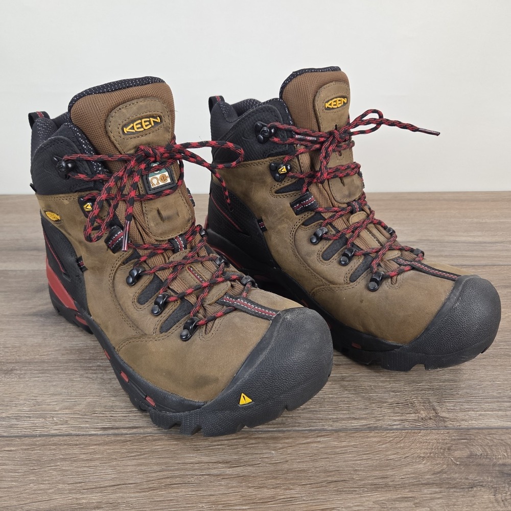 KEEN Men's CSA Hamilton Mid Steel Toe Work Boots Size 11EE - LIKE NEW